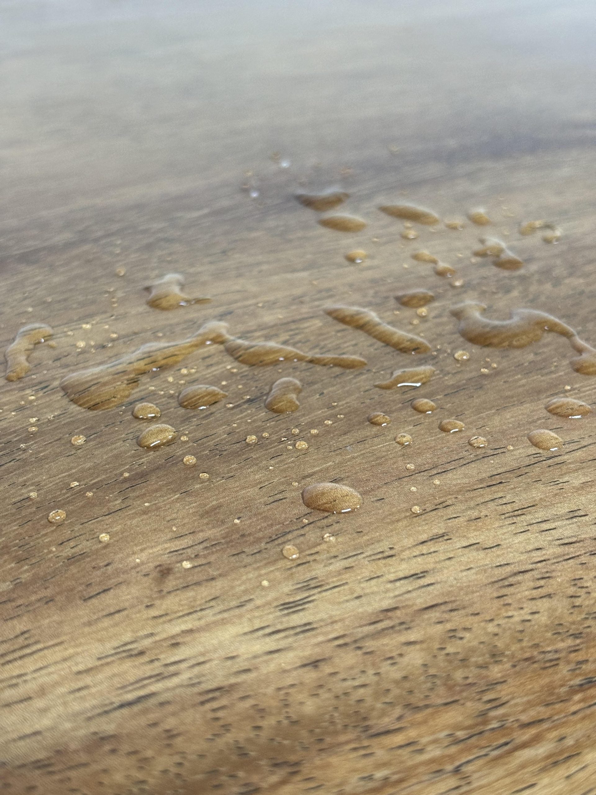 hydro repellent maintenance for wood floors or wood surfaces