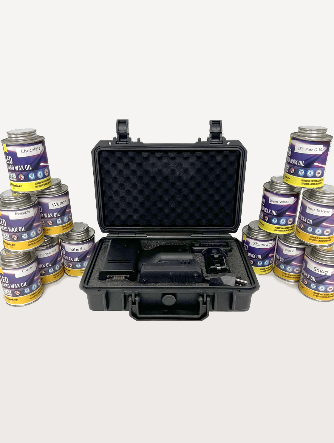LED hard wax oil, Chimiver led hard wax oil finish, durable eco friendly finish